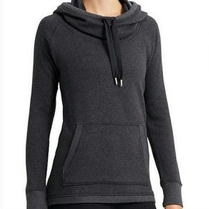 Athleta Cozy Karma Gray Pullover Hoodie Size Small